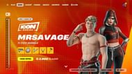 The MrSavage Icon Series skin in Fortnite is now in the Item Shop (Image via Sportskeeda Gaming || Epic Games)